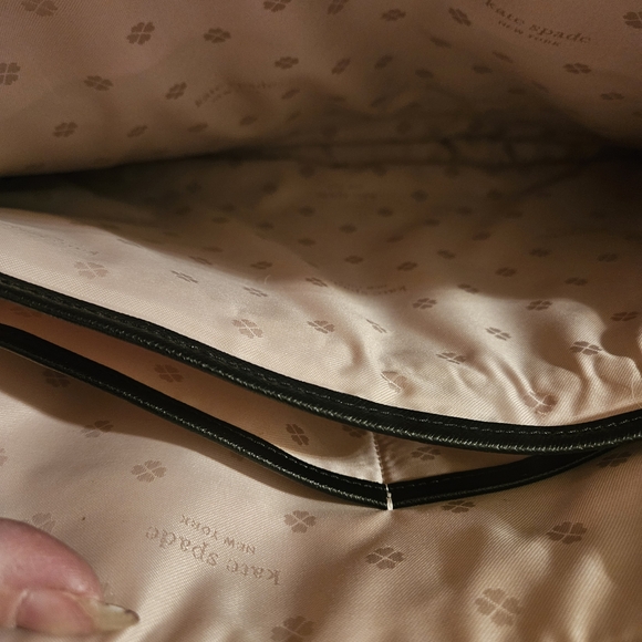 Kate Spade Black Leather Handbag - Picture 4 of 6